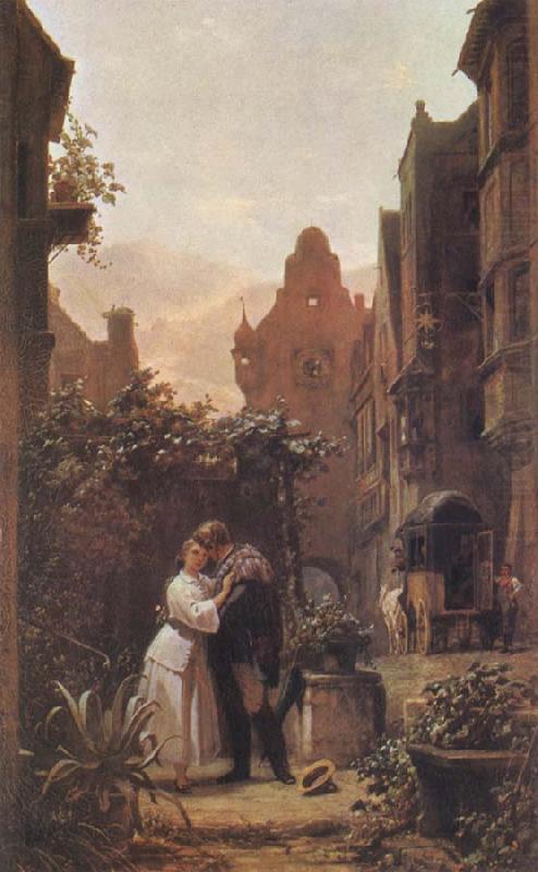 The Farewell, Carl Spitzweg